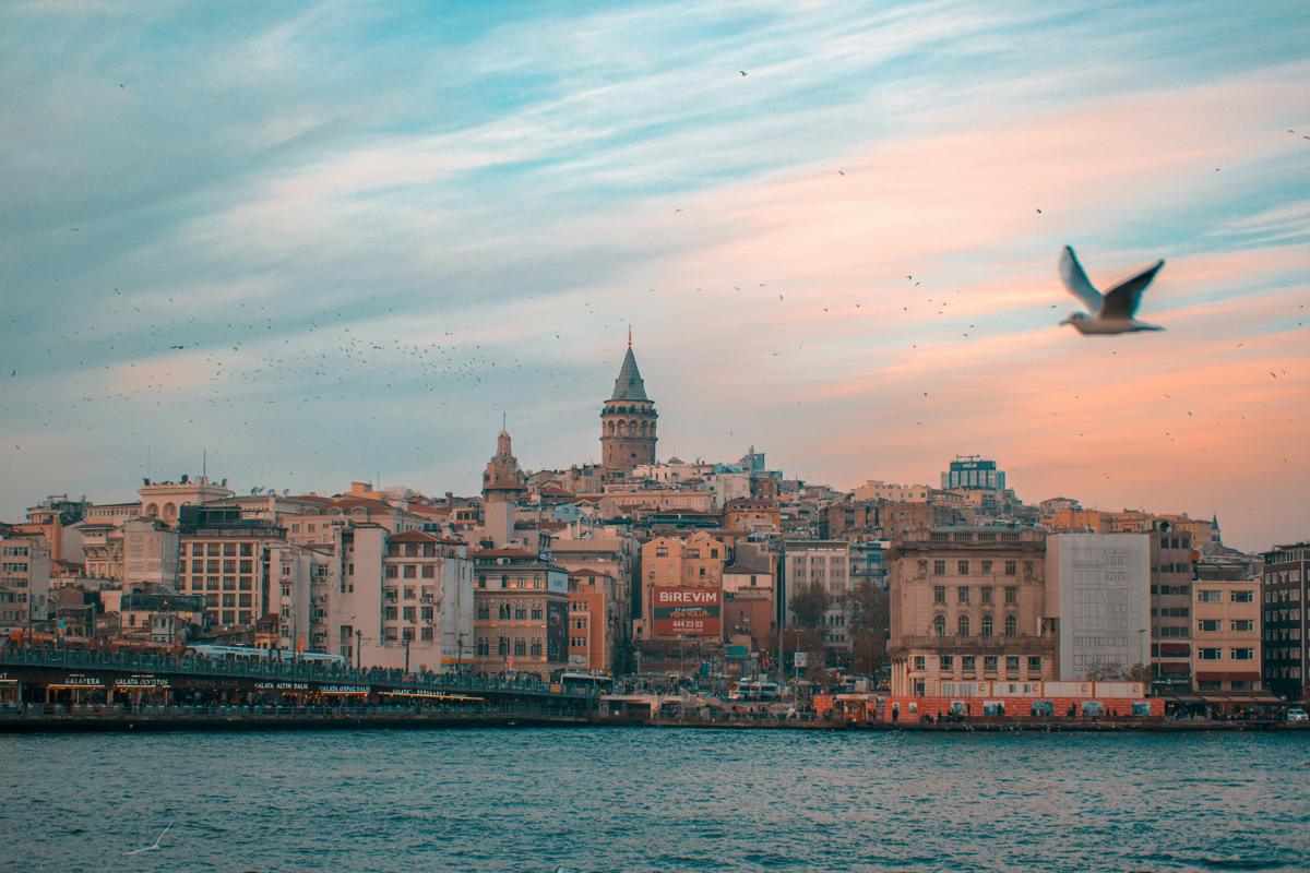 Haliç'ten Galata Kulesi